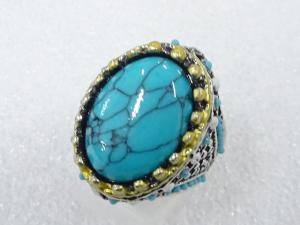 色石　指輪(17号)